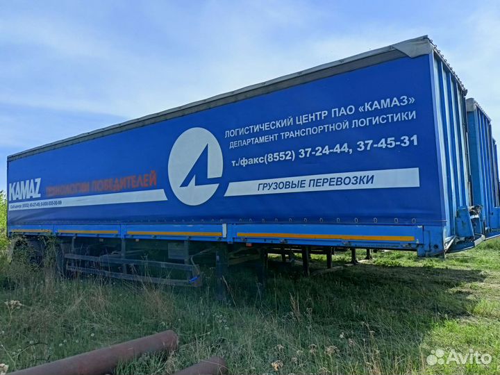 Полуприцеп тентованный Нефаз 9334, 2011