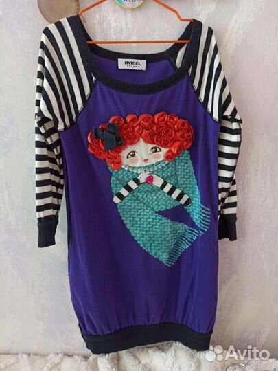 Платье и кофта пакетом девочки 140 sonia rykiel