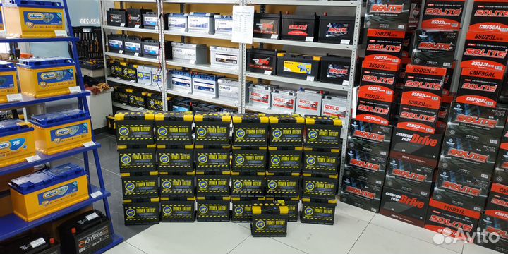 Аккумулятор 55Ач Тюменский лось 80лет на рынке Рос