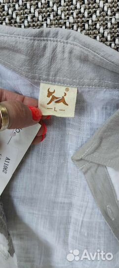Рубашка на мальчика 116-122 новая