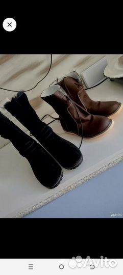 Сапоги натуральный