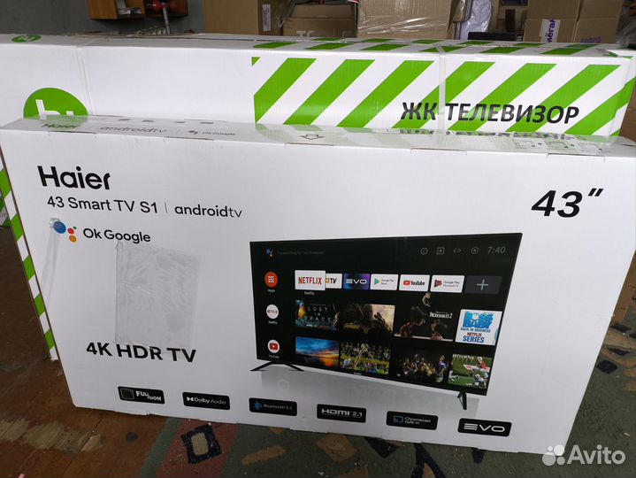 Телевизор Haier 43 SMART TV S1