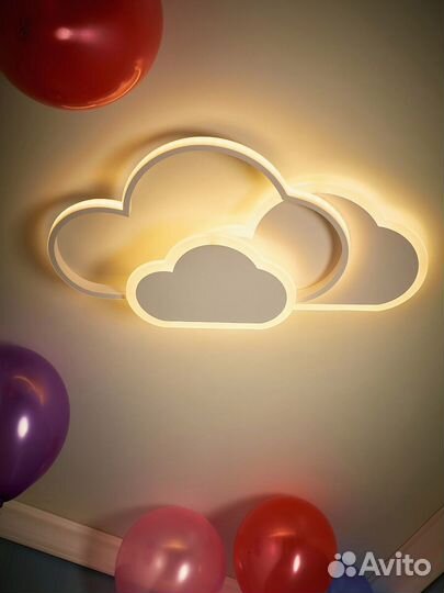 Люстра светодиодная потолочная Облако