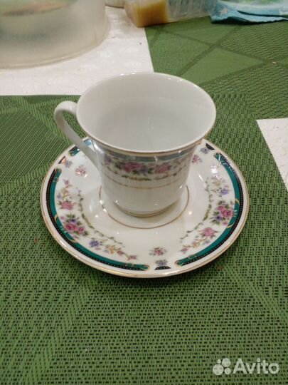 Чашка китайская с блюдцем