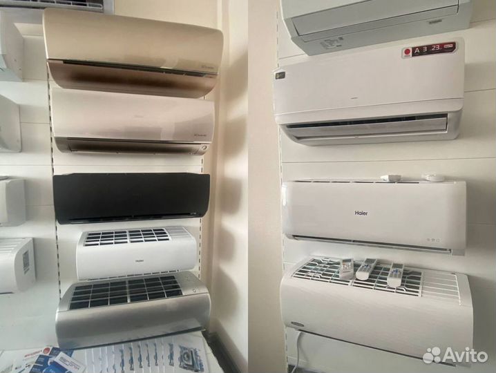 Сплит система с установкой