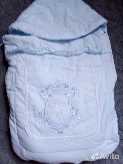 Конверт на выписку для мальчика летний