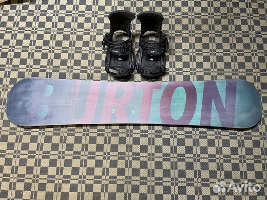 Мужской сноуборд комплект Burton Process - 157