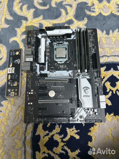 Комплект процессор, материнка и оперативка