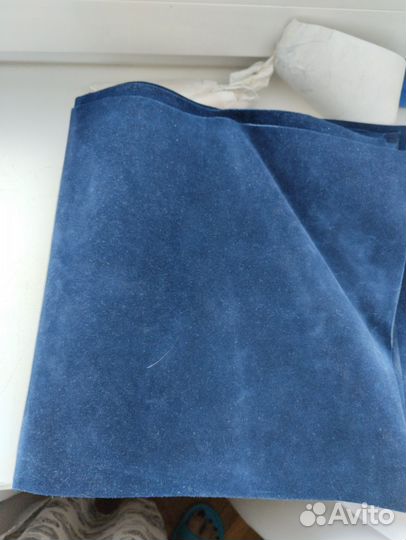 Замша заводской выделки