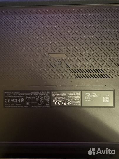 Asus rog zephyrus g15