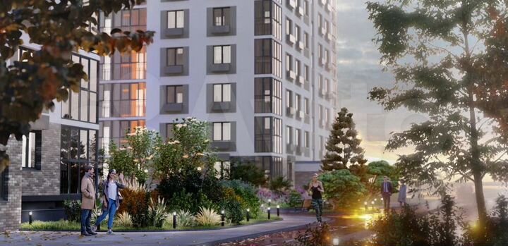 2-к. квартира, 53,8 м², 5/8 эт.