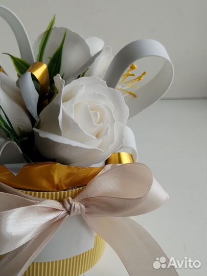 Букет из мыльных роз (14 февраля, 8 марта, др)