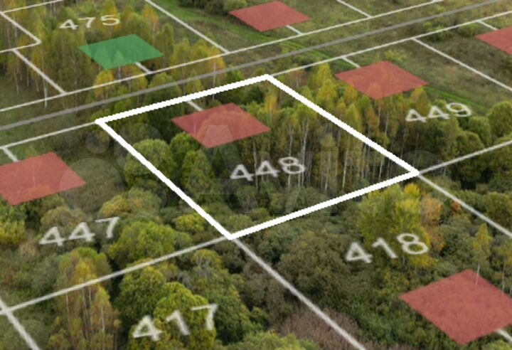 Участок 20 сот. (СНТ, ДНП)