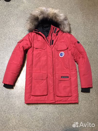 Мужская зимняя куртка парка аляска