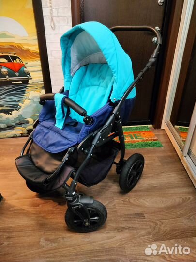 Детская коляска 2 в 1 Индиго Альма
