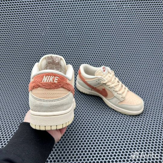 Кроссовки Nike Dunk Low Terry Swoosh Orange