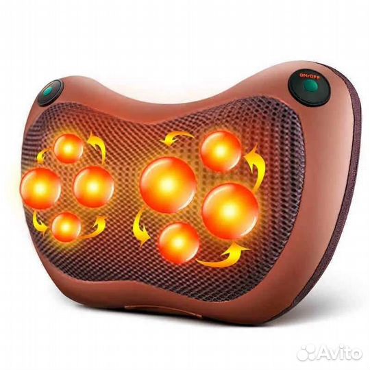 Массажная роликовая подушка Massage