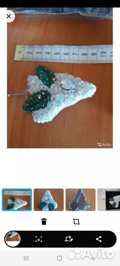 Брошь hand made