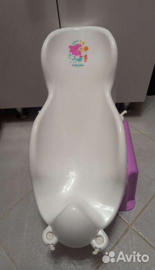 Горка, круг и сидение для ванны