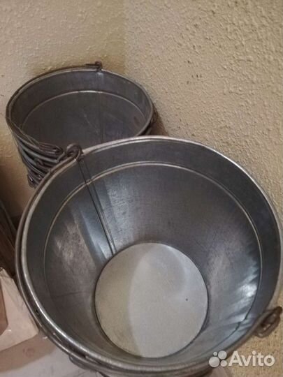 Ведро оцинкованное