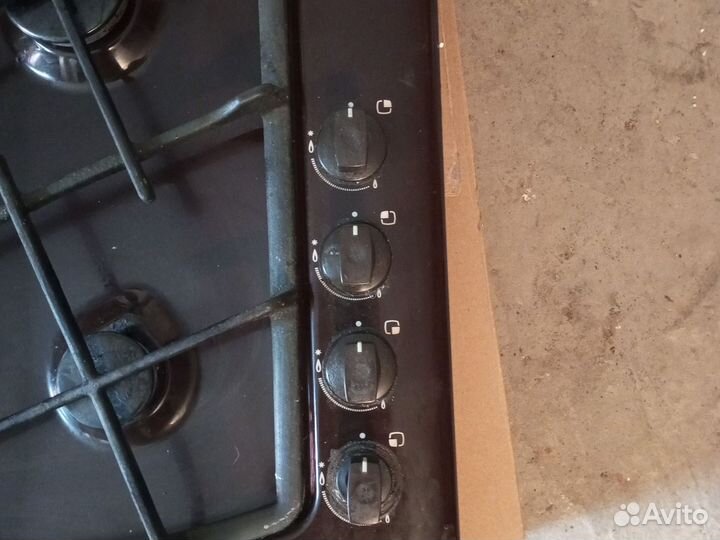 Газовая варочная панель 4 конфорки б/у