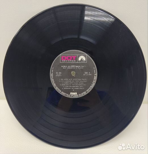 Billy Vaughn And His Orchestra - World Hit Pops LP