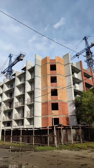 Квартира-студия, 31,7 м², 8/12 эт.