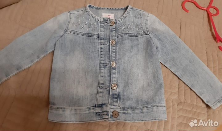 Джинсовые куртки для девочки