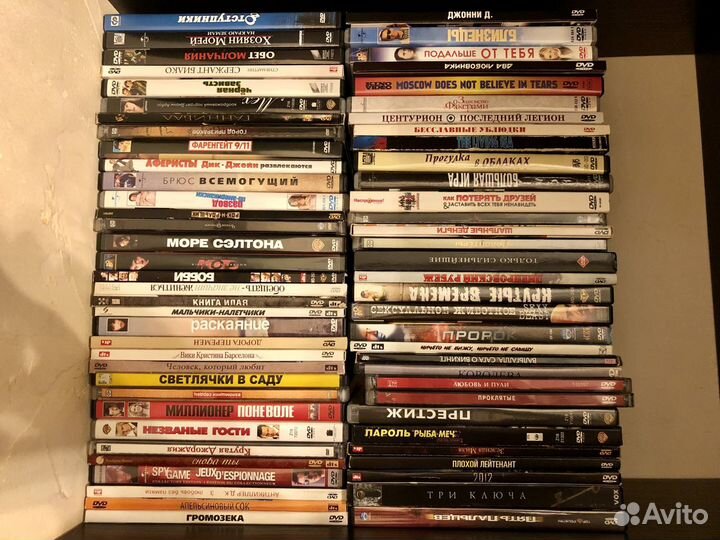 69 DVD с фильмами, мультфильмами и сборниками