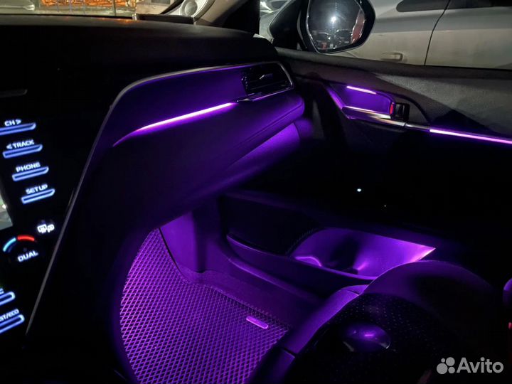 Подсветка Ambient на Камри V 70/75