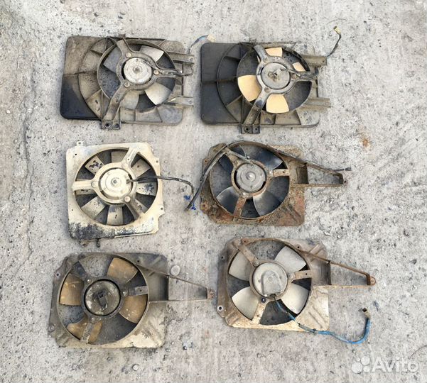 Вентилятор охлаждения радиатора Ваз 2107 2109 2110
