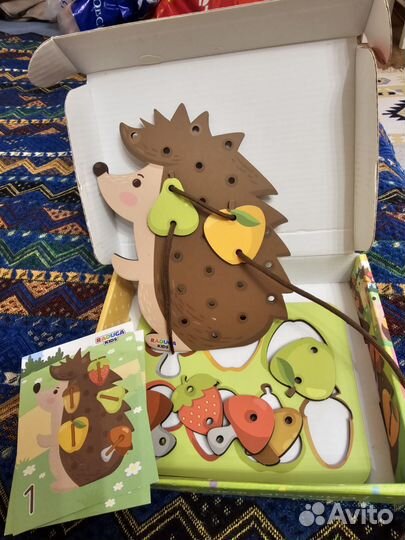 Raduga kids мозаика и шнуровка