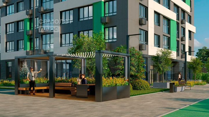 4-к. квартира, 91,6 м², 2/25 эт.