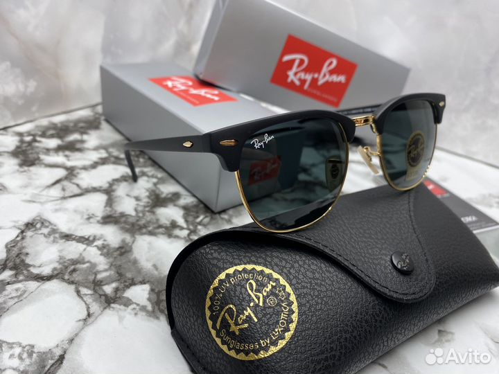 Солнцезащитные очки ray ban clubmaster