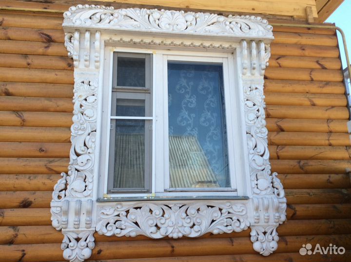 5 резных наличников