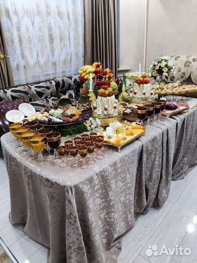 Фуршет оформления на всех праздников