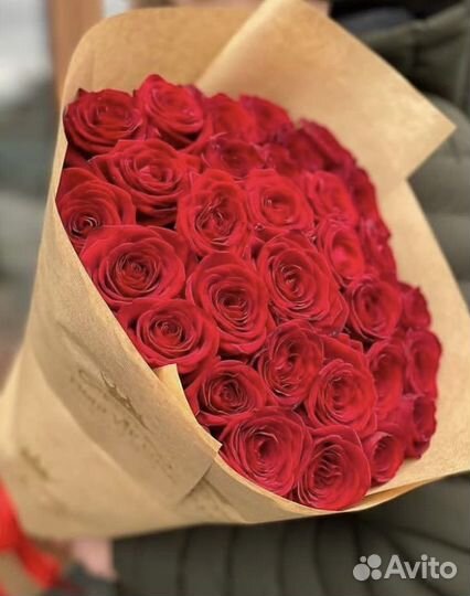 51 Роза красные, белые