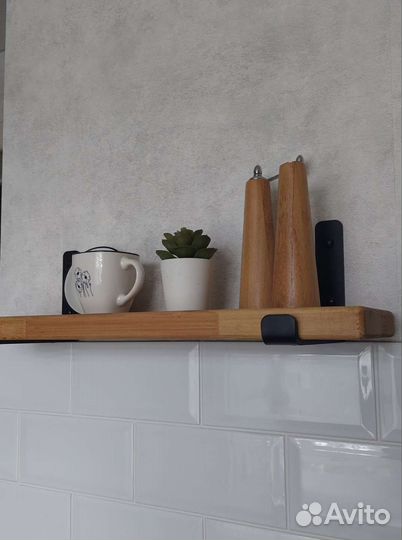 Полка настенная деревянная доска