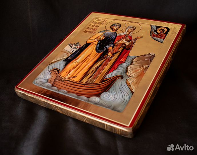 Икона Святых Петра и Февронии Муромских