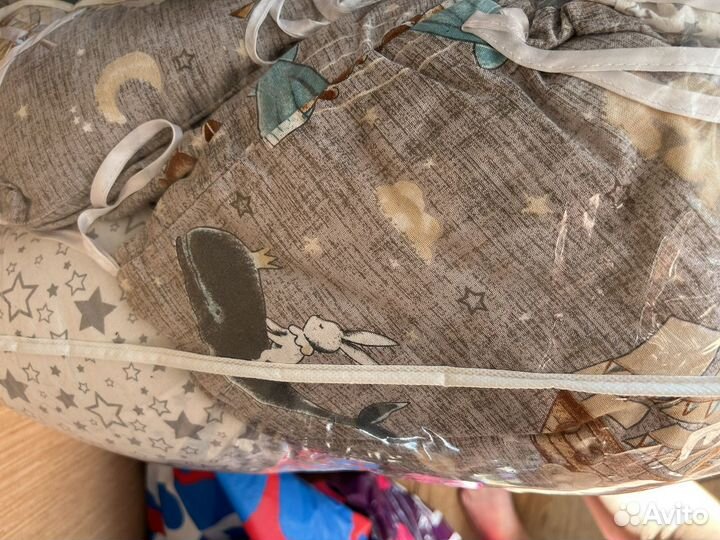 Бортики в детскую кроватку