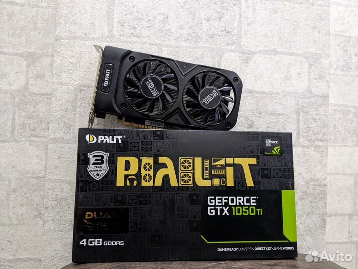 Видеокарта Gtx 1050 ti 4gb