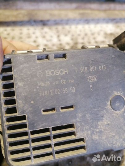 Заслонка дроссельная lifan Solano