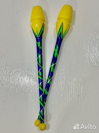 Обмотка предметов для художественной гимнастики