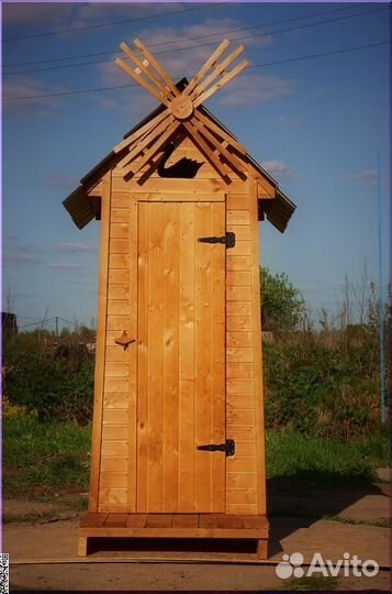 Уличный туалет с установкой SUN339