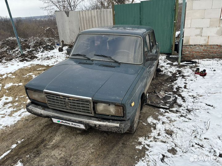 ВАЗ 2107 1.5 МТ, 2002, 100 000 км