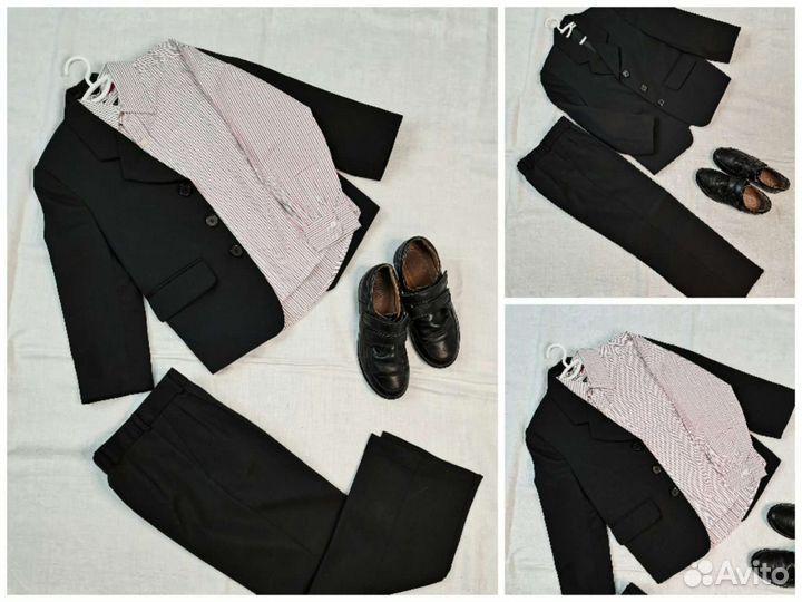 Школьные костюмы, брюки, рубашки