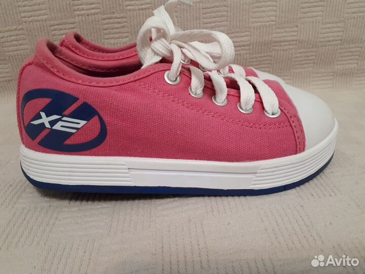 Роликовые кроссовки heelys р.30