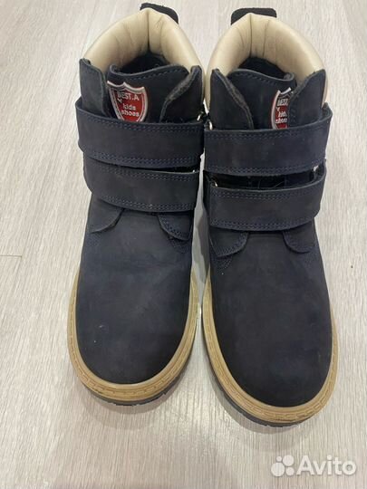 Ботинки демисезонные на мальчика 33 размер