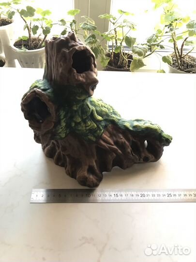 Грот для аквариума 27х24х22