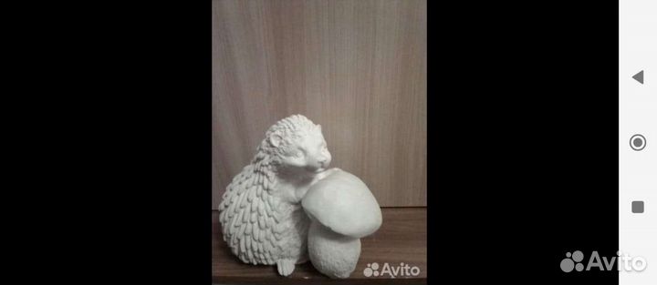 Гном, кот, ёж